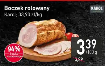 Stokrotka Boczek rolowany Karol 100 g oferta