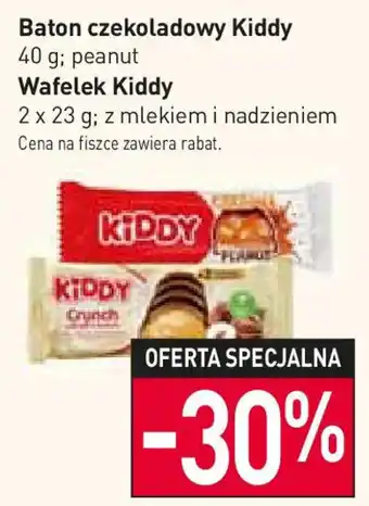 Stokrotka Baton czekoladowy Kiddy 40 g; Wafelek Kiddy 2x23g oferta