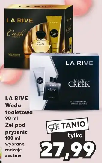 Kaufland LA RIVE Woda toaletowa 90 ml Żel pod prysznic 100 ml oferta