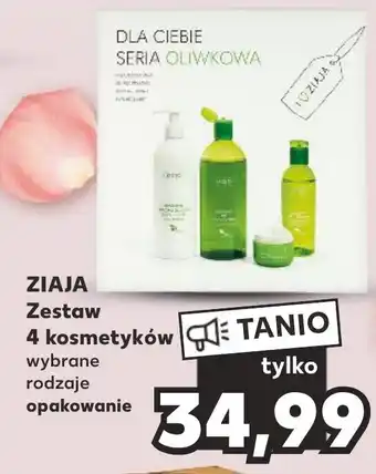 Kaufland ZIAJA Zestaw 4 kosmetyków oferta