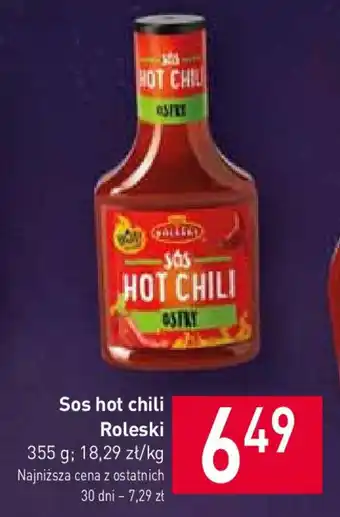 Stokrotka Sos hot chili Roleski 355g oferta