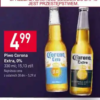 Stokrotka Piwo Corona Extra 0% 330ml oferta