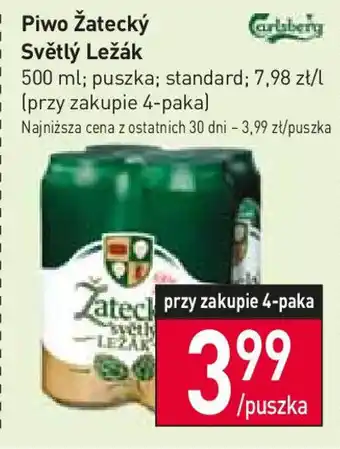 Stokrotka Piwo Žatecký Světlý Ležák Carlsberg oferta