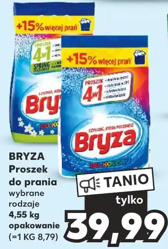 Kaufland BRYZA Proszek do prania 4,55 kg oferta