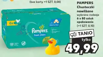 Kaufland PAMPERS Chusteczki nawilżane oferta