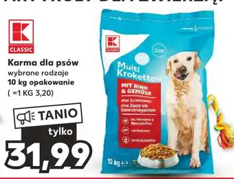 Kaufland Karma dla psów 10 kg oferta