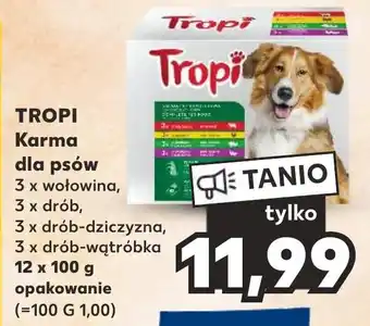 Kaufland TROPI Karma dla psów oferta