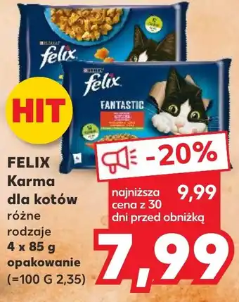 Kaufland FELIX Karma dla kotów oferta