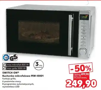 Kaufland SWITCH ONⓇ Kuchenka mikrofalowa MW-10001 oferta
