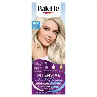 Biedronka Palette intensive color creme farba do włosów w kremie rozjaśniacz 10-2 (a10) ultrapopielaty blond oferta