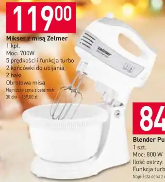Mikser z misą Zelmer 1 kpl.