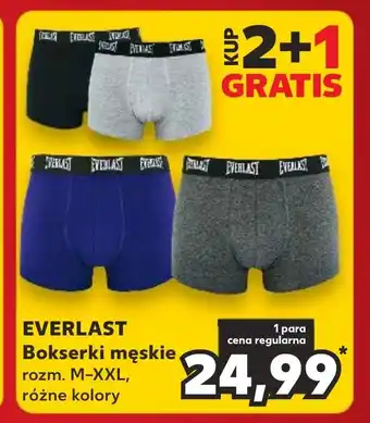 Kaufland EVERLAST Bokserki męskie rozm. M-XXL, różne kolory oferta