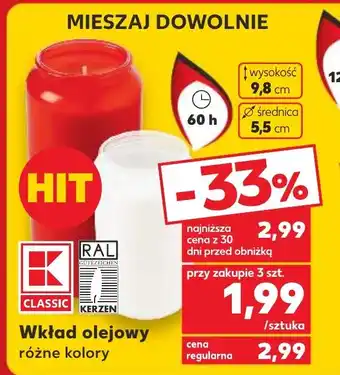 Kaufland Wkład olejowy oferta