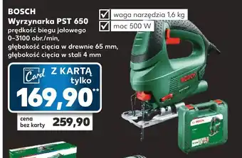 Kaufland BOSCH Wyrzynarka PST 650 oferta