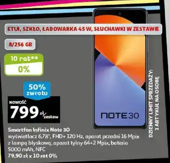 Auchan Smartfon Infinix Note 30 oferta