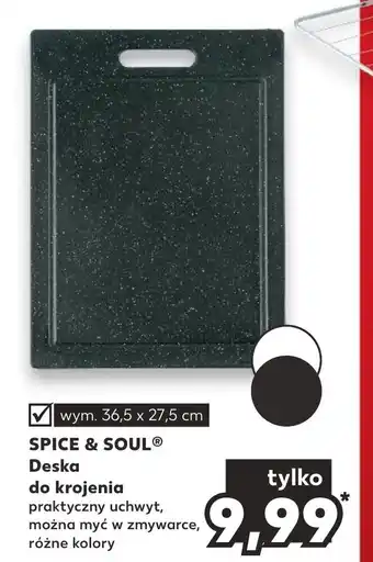 Kaufland SPICE & SOUL Deska do krojenia wym. 36,5 x 27,5 cm oferta