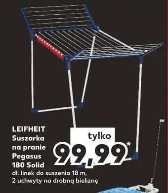 Kaufland LEIFHEIT Suszarka na pranie Pegasus 180 Solid oferta