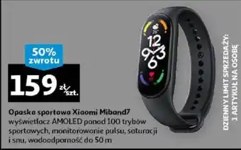 Auchan Opaska sportowa Xiaomi Miband7 oferta