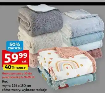 Auchan Koc 125x150cm oferta