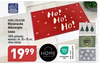 ALDI HOME CREATION Wycieraczka dekoracyjna wymiary: ok. 50 x 70 cm oferta