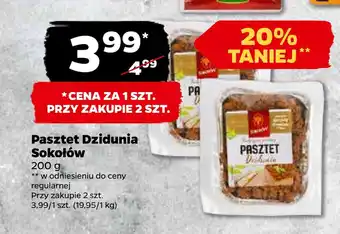 Netto Pasztet dzidunia sokołów oferta