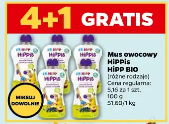 Netto Mus owocowy hippis hipp bio oferta