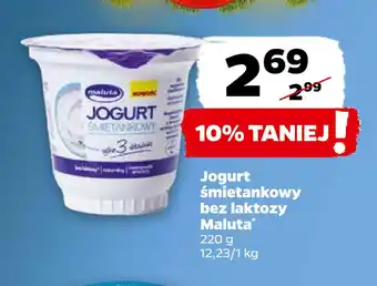 Netto Jogurt śmietankowy bez laktozy maluta oferta