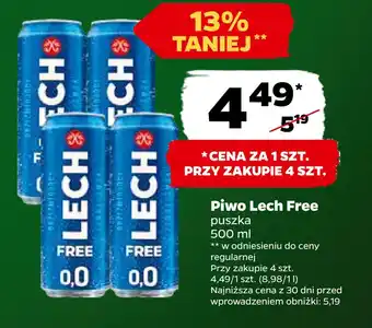 Netto Piwo lech free oferta
