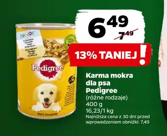 Netto Karma mokra dla psa pedigree oferta