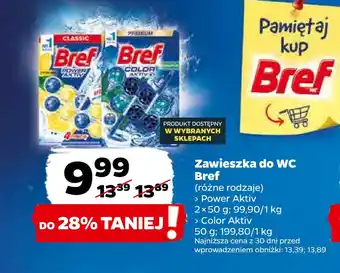 Zawieszka do wc bref