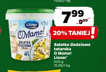 Netto Sałatka śledziowa tatarska o mamo! lisner oferta