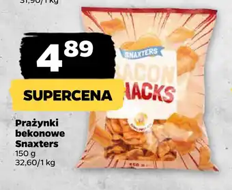 Netto Prażynki bekonowe snaxters oferta