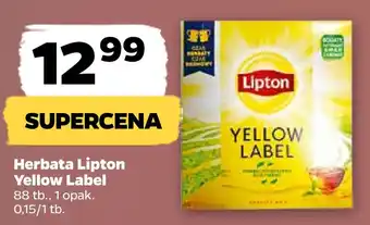 Netto Herbata lipton yellow label oferta