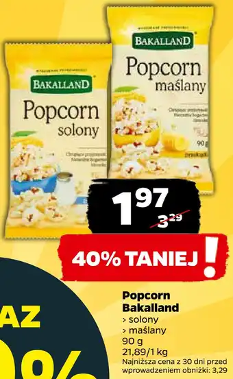 Netto Popcorn bakalland oferta