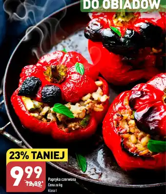 ALDI Papryka czerwona 1kg oferta