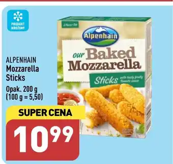 ALDI ALPENHAIN Mozzarella Sticks Opak. 200 g oferta