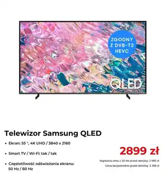 RTV EURO AGD Telewizor Samsung QLED oferta