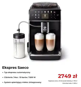 RTV EURO AGD Ekspres Saeco oferta