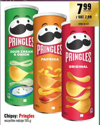 Eurocash Chipsy: Pringles 165 g oferta