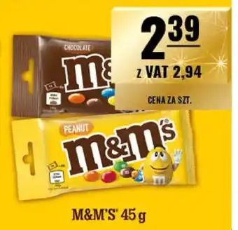 Eurocash M&M'S 45 g oferta