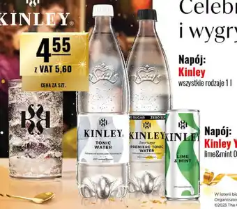 Eurocash Napój: Kinley 1 l oferta