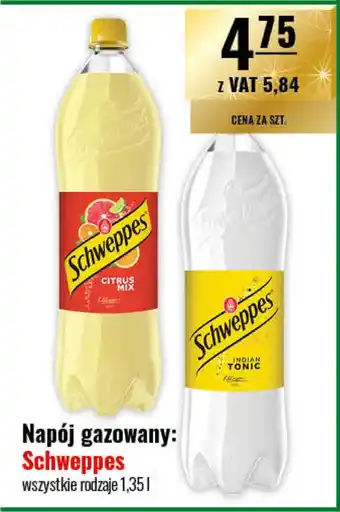 Eurocash Napój gazowany: Schweppes 1,35 l oferta
