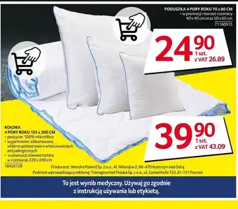 Selgros Kołdra oferta