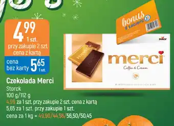 E.Leclerc Czekolada Merci Storck 100-112g oferta