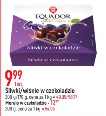 E.Leclerc Śliwki/wiśnie w czekoladzie 200 g-170 g oferta
