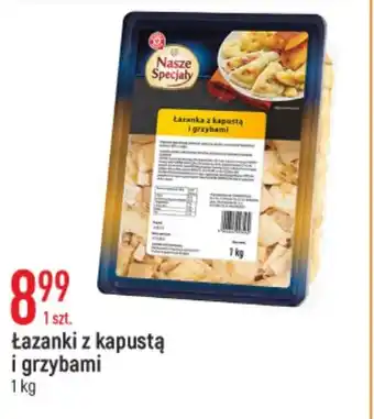 E.Leclerc Łazanki z kapustą i grzybami 1kg oferta
