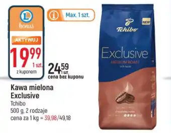 Kawa mielona Exclusive Tchibo 500g