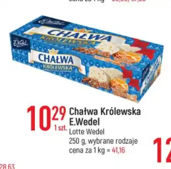 E.Leclerc Chałwa Królewska Lotte Wedel 250 g oferta