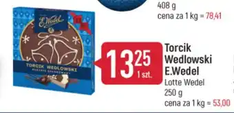 E.Leclerc Torcik Wedlowski Lotte Wedel 250 g oferta