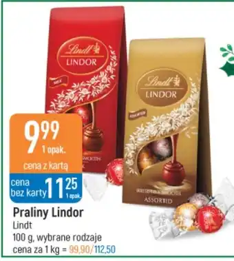 E.Leclerc Praliny Lindor Lindt 100g oferta